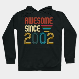 Awesome since 2002 -Retro Age shirt Hoodie